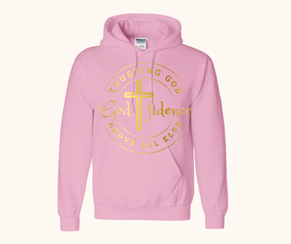 “Godfidence” Hoodie — Trusting God Above All Else