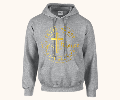 “Godfidence” Hoodie — Trusting God Above All Else
