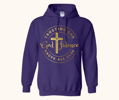 “Godfidence” Hoodie — Trusting God Above All Else