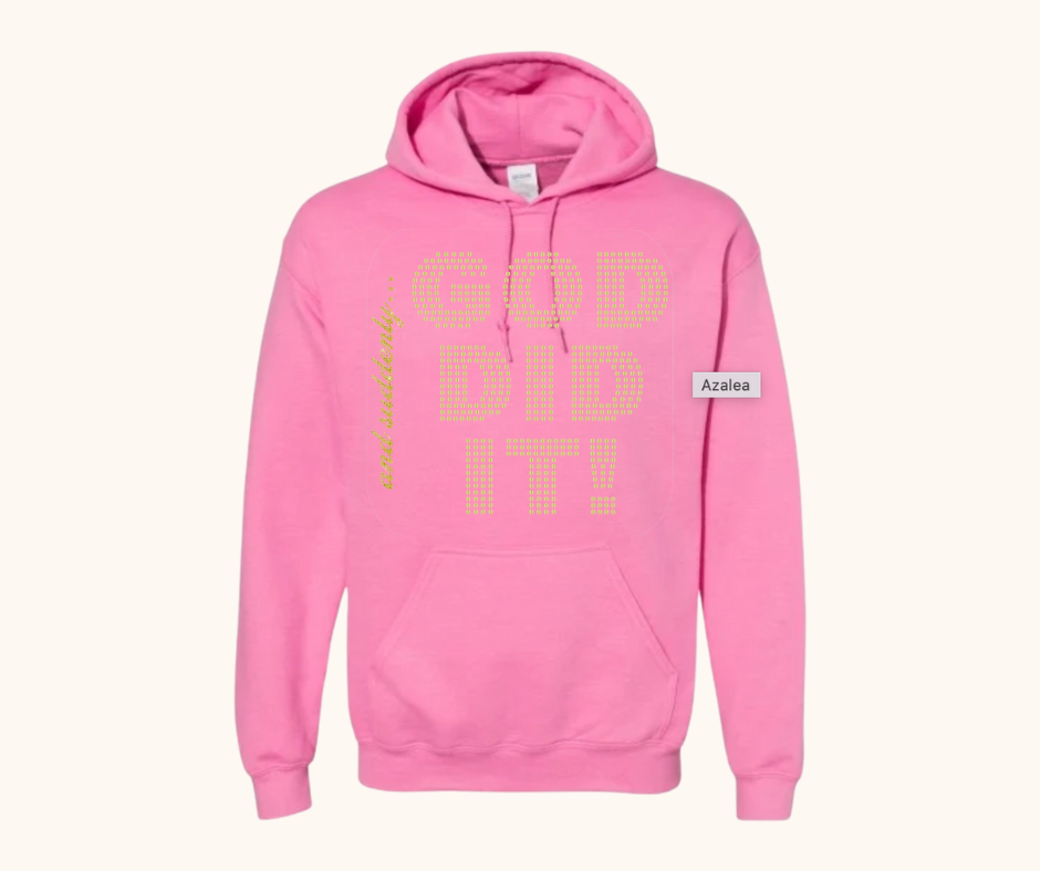 “And Suddenly… God Did It!” Hoodie