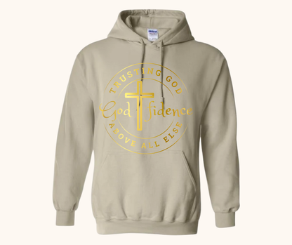 “Godfidence” Hoodie — Trusting God Above All Else