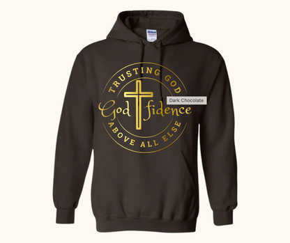 “Godfidence” Hoodie — Trusting God Above All Else