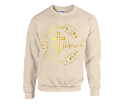 “Godfidence” Sweatshirt — Trusting God Above All Else