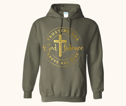 “Godfidence” Hoodie — Trusting God Above All Else
