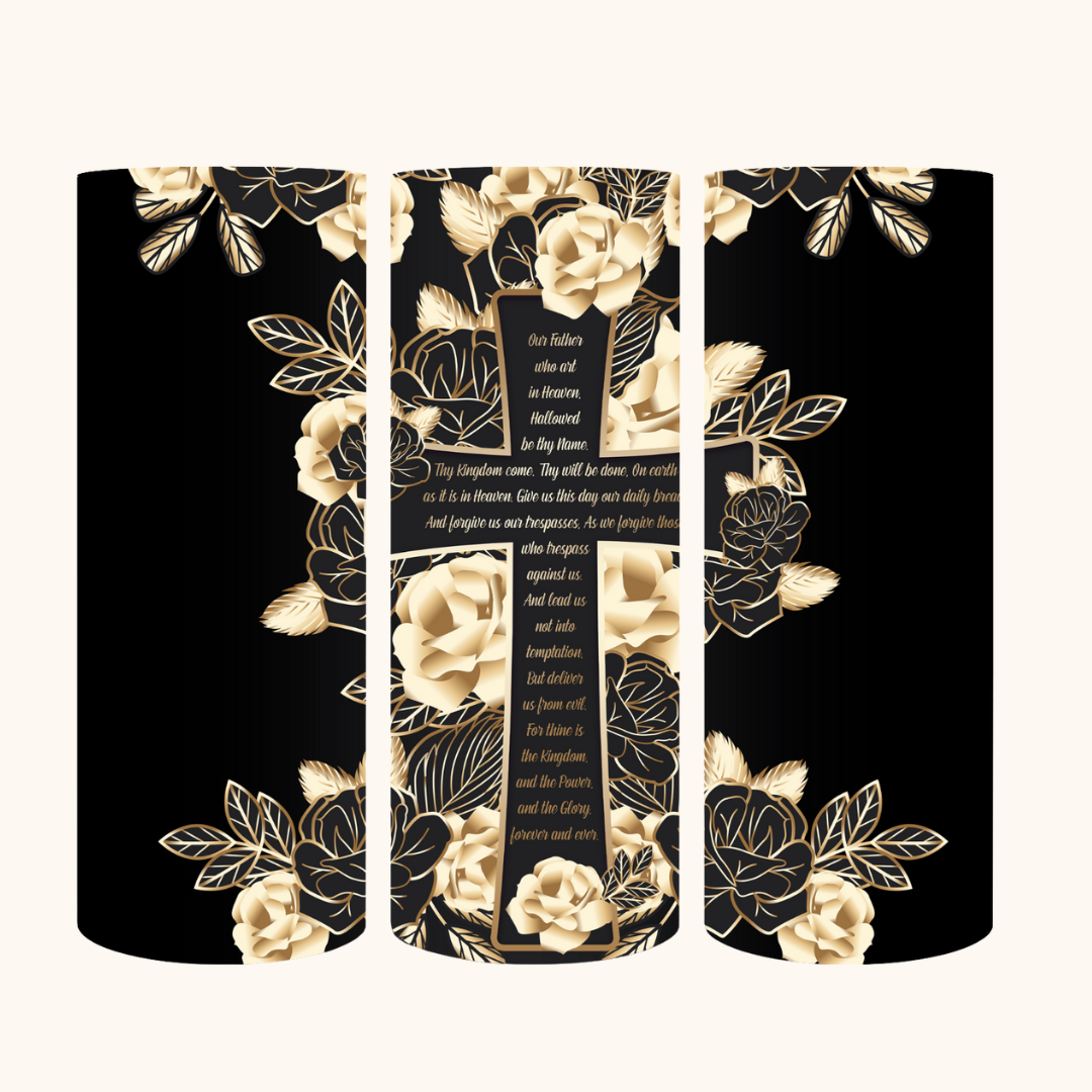 The Lord’s Prayer 20 oz Stainless Steel Tumbler