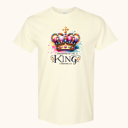 Daughter of the King Tee –  (Crown Design)- Daughter of the King Collection