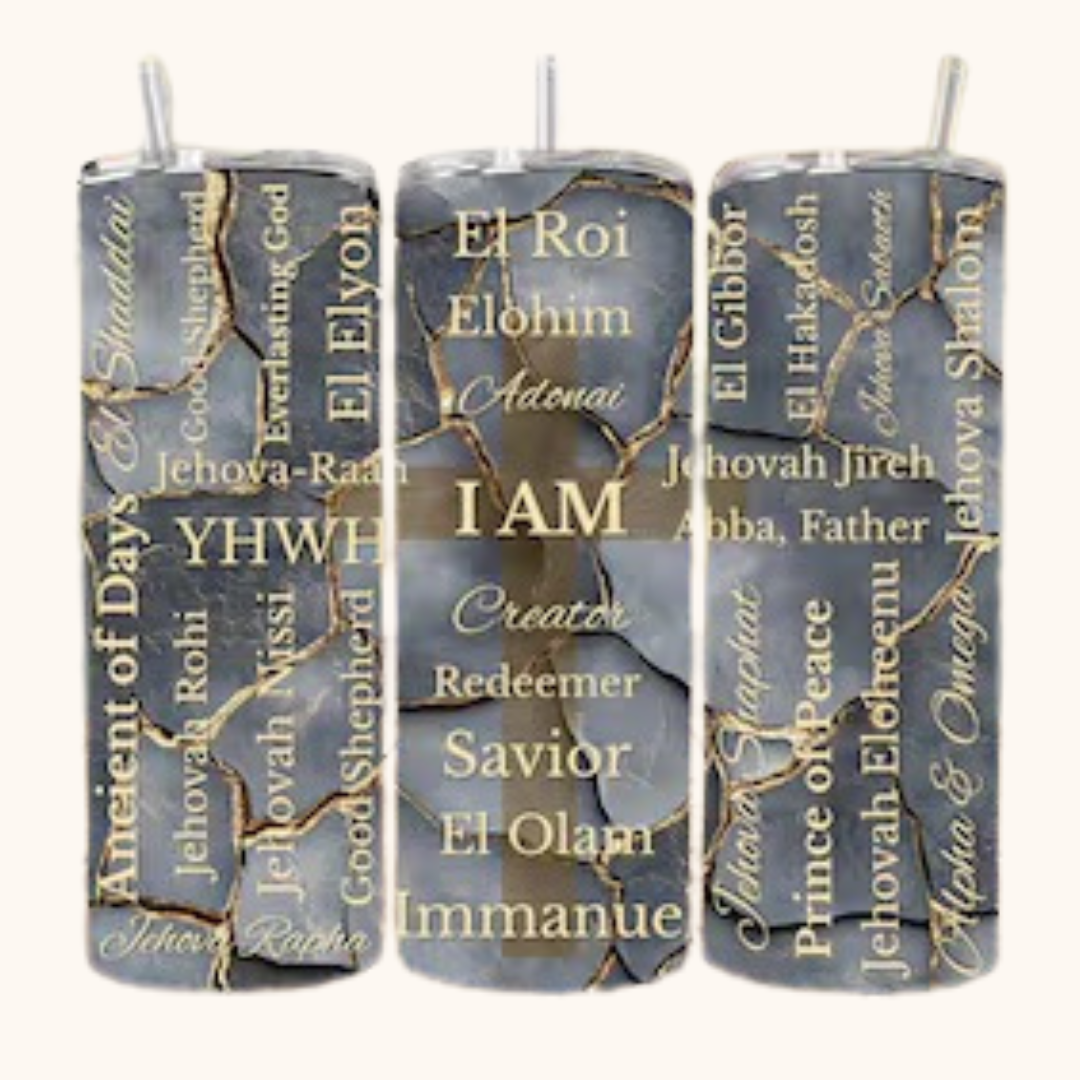 Names of God 20 oz Stainless Steel Tumbler